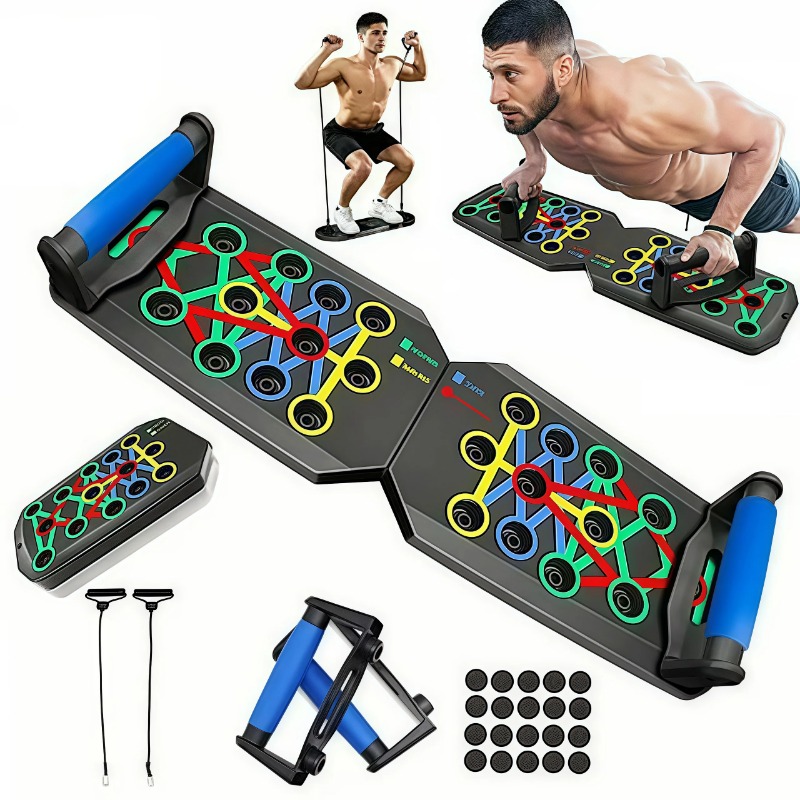Opvouwbaar push-up board met w - Push Up Board Foldable Multi Function recensie en prijs