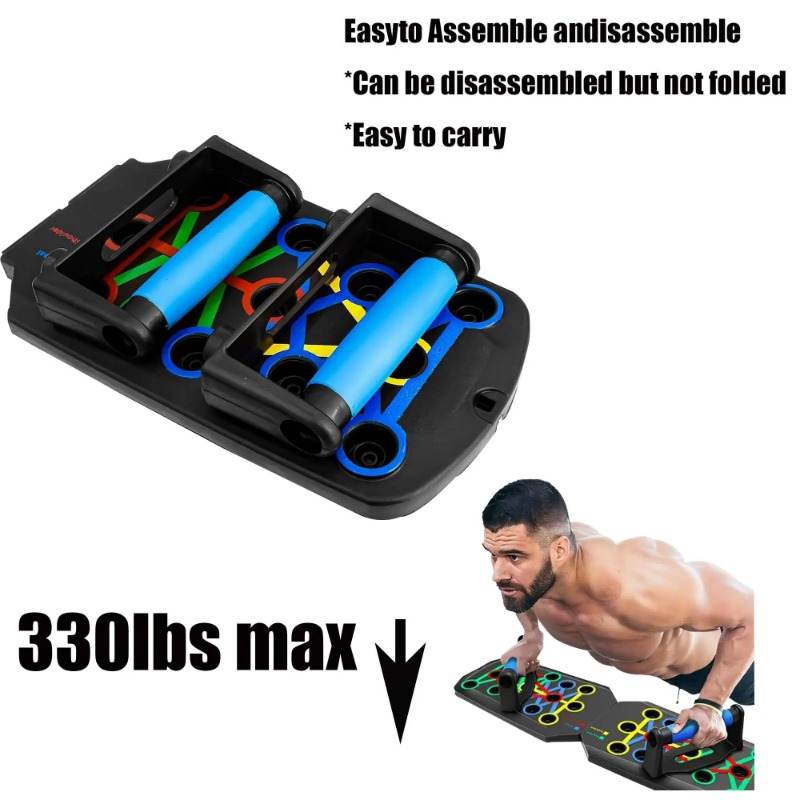 Opvouwbaar push-up board met w - Push Up Board Foldable Multi Function recensie en prijs