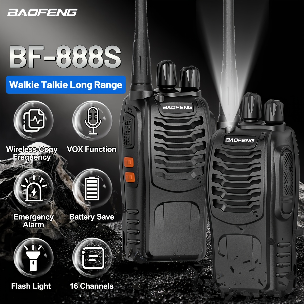 Baofeng lange afstand walkie-t - Hiking recensie en prijs
