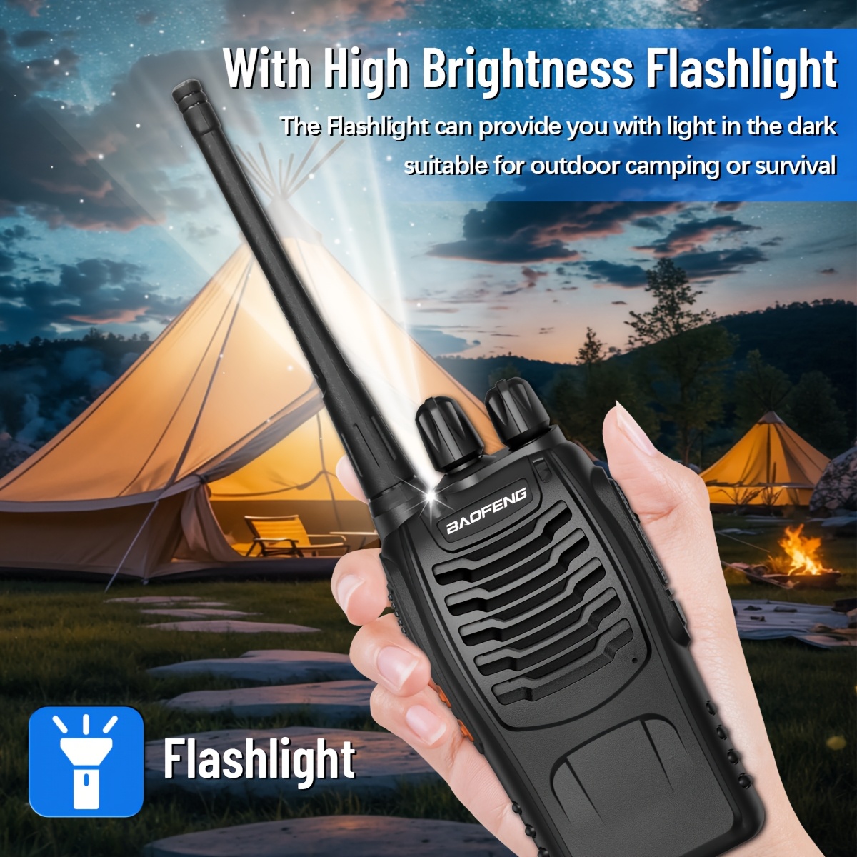 Baofeng lange afstand walkie-t - Hiking recensie en prijs