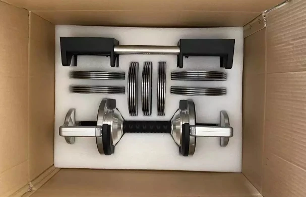 Verstelbare dumbbells voor thu - Adjustable Dumbbell Pair 40Kg recensie en prijs