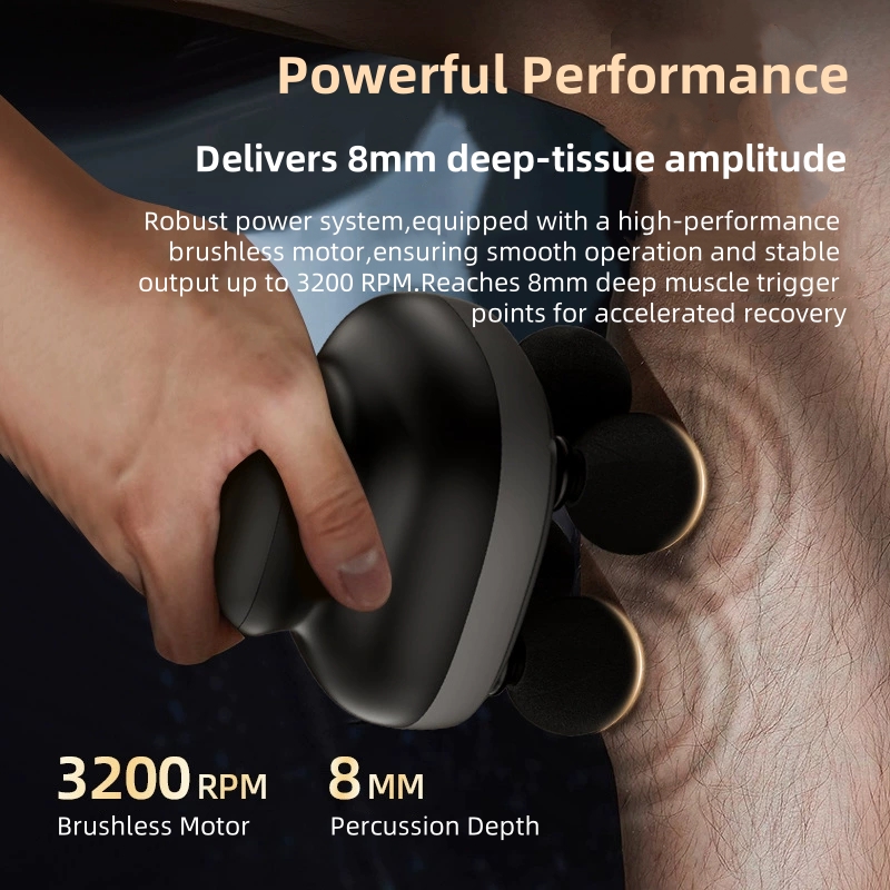 4-kops Handheld Fascia Gun Pro - Electric Massage Gun Deep Tissue recensie en prijs
