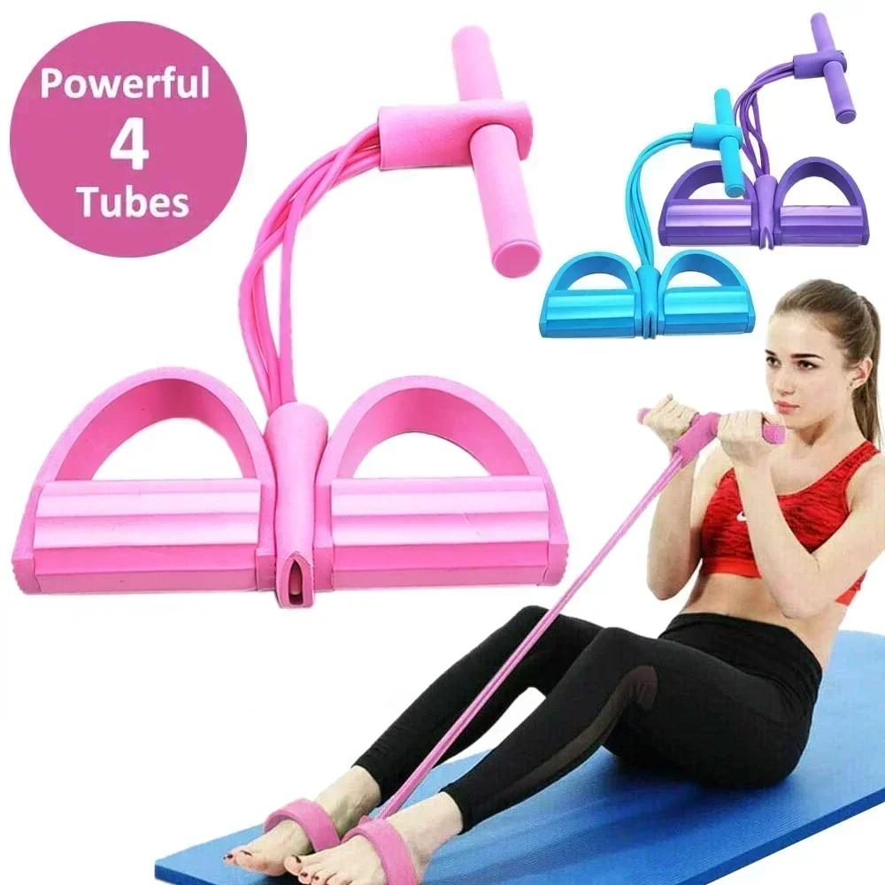 4/6 niveau weerstandsband elas - Pilates Bar Kit With Resistance Bands recensie en prijs